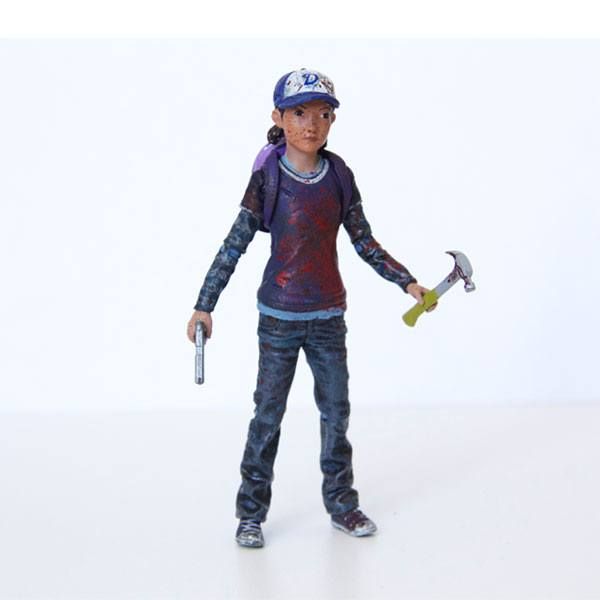 The Walking Dead Akční Figure Clementine (Bloody) 9 cm McFarlane Toys