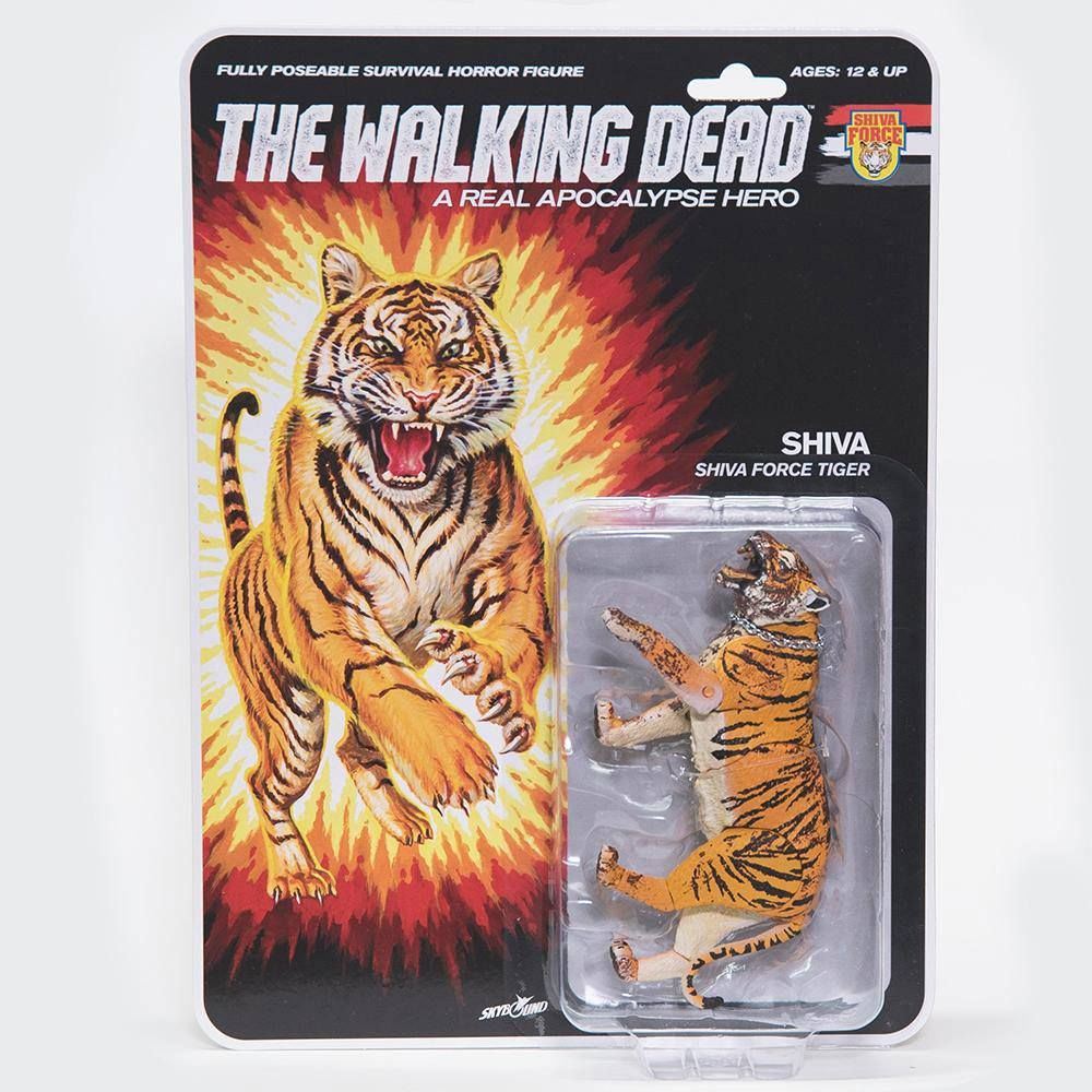The Walking Dead Akční Figure Shiva Force Tiger Shiva (Bloody) 13 cm McFarlane Toys