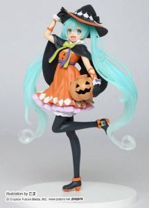 Vocaloid PVC Soška Hatsune Miku 2nd Season Halloween Verze (Game-prize) 18 cm