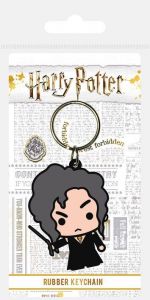 Harry Potter Gumový Keychain Chibi Bellatrix 6 cm