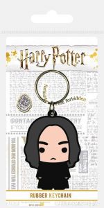 Harry Potter Gumový Keychain Chibi Snape 6 cm