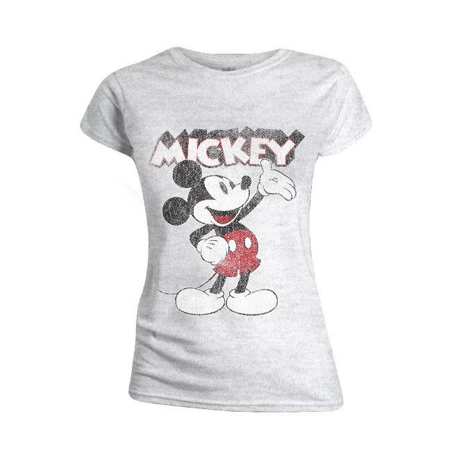 Mickey Mouse Dámské Tričko Present Velikost L PCM