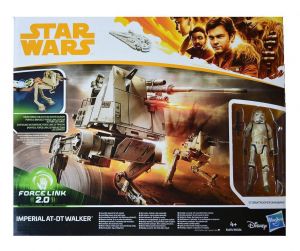 Star Wars Solo Force Link 2.0 Class B Vehicle with Figure 2018 Imperial AT-DT Walker