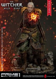 Witcher 3 Wild Hunt Soška 1/4 Geralt of Rivia Skellige Undvik Armor Exclusive 58 cm