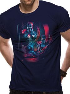 Avengers Infinity War Tričko Iron Spidey Group Velikost L
