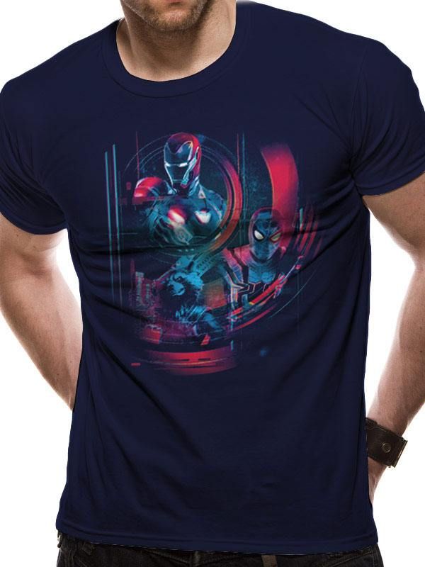Avengers Infinity War Tričko Iron Spidey Group Velikost L CID