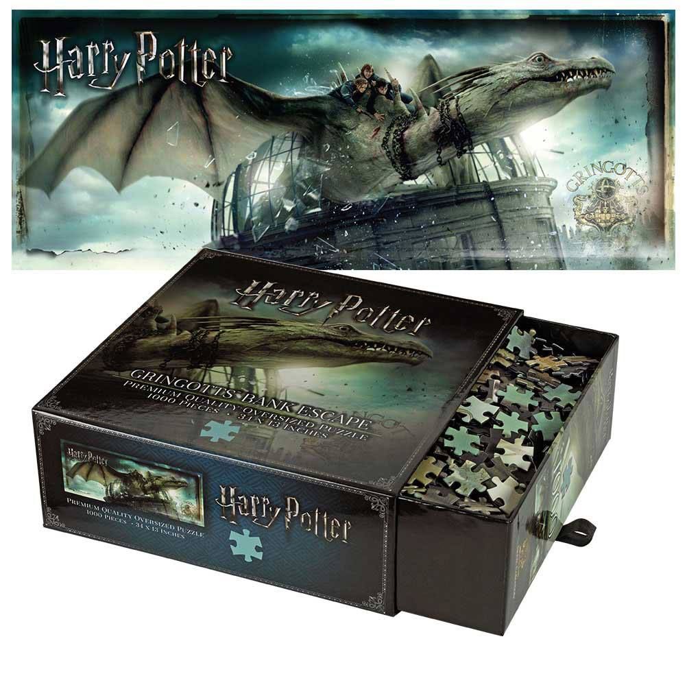 Harry Potter Jigsaw Puzzle Gringotts Pokladnička Escape Noble Collection
