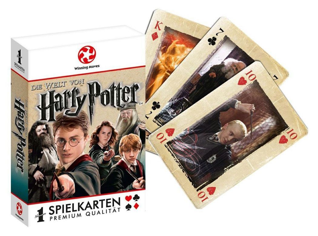 Harry Potter Number 1 Playing Karty Německá Packaging* Winning Moves