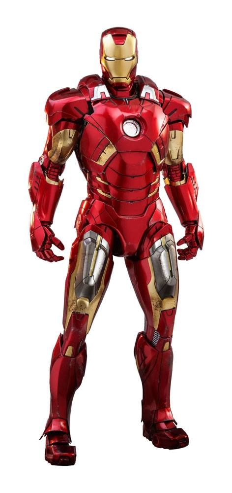 Marvel's The Avengers Kov. Movie Masterpiece Akční Figure 1/6 Iron Man Mark VII 32 cm Hot Toys