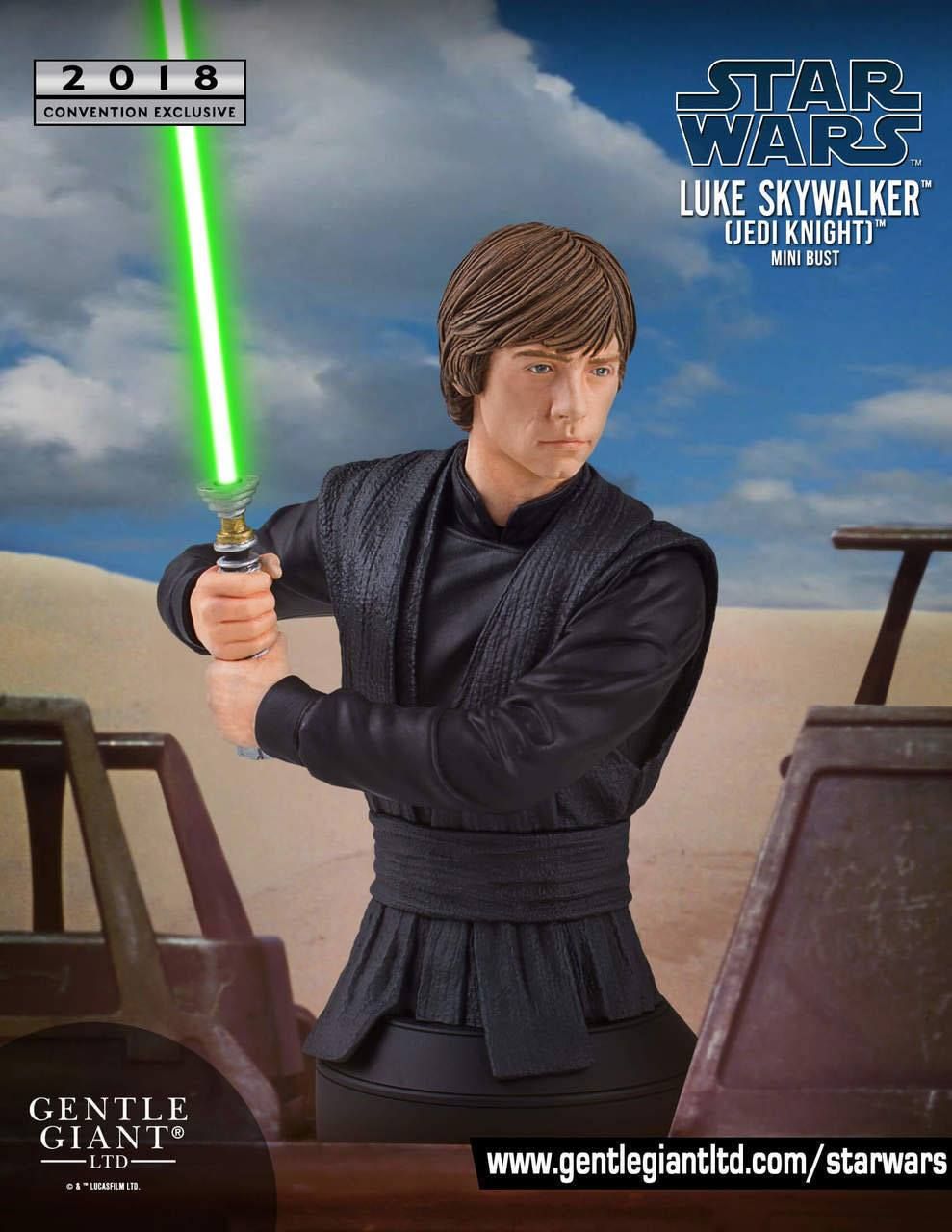 Star Wars Bysta 1/6 Luke Skywalker (Jedi Knight) SDCC 2018 Exclusive 16 cm Gentle Giant