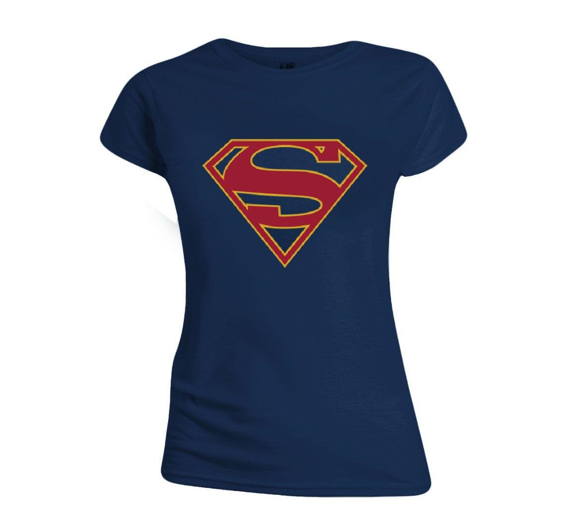 DC Comics Dámské Tričko Supergirl Logo Velikost L PCM