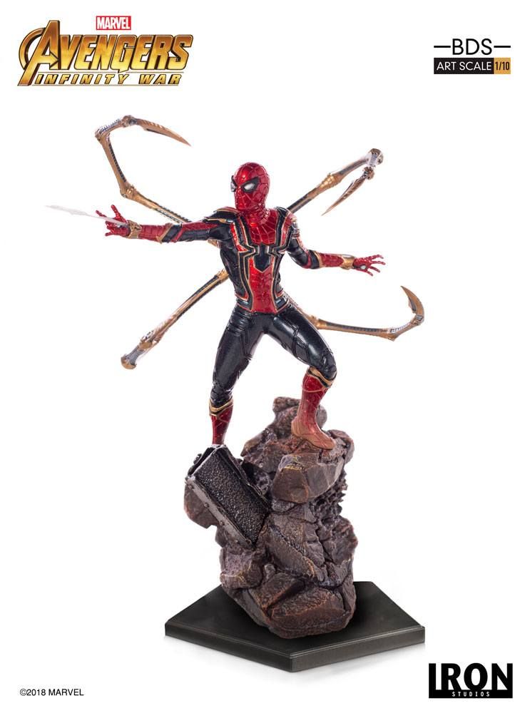 Avengers Infinity War BDS Art Scale Soška 1/10 Iron Spider-Man 26 cm Iron Studios