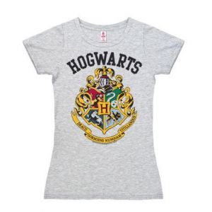 Harry Potter New Girls Dámské Tričko Bradavice Logo Velikost L