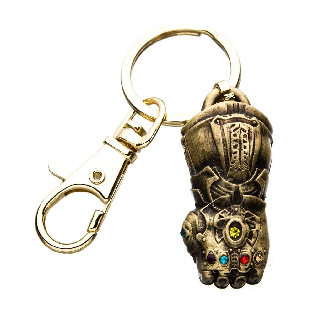 Avengers Infinity War Metal Keychain 3D Inifinty Gauntlet Sales One