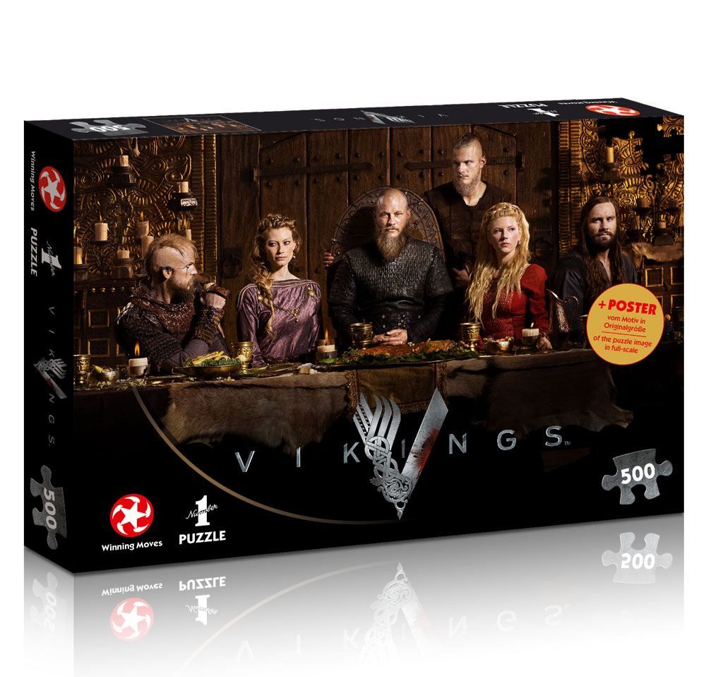 Vikings Jigsaw Puzzle Ragnar's Court Winning Moves