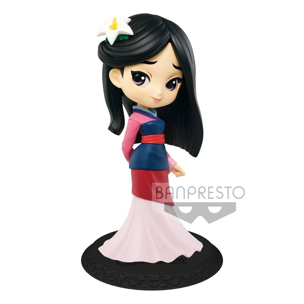 Disney Q Posket Mini Figure Mulan A Normal Color Verze 14 cm Banpresto