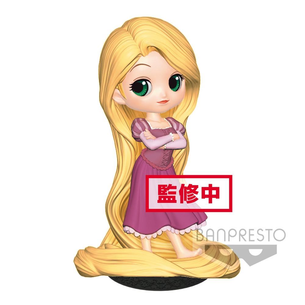 Disney Q Posket Mini Figure Rapunzel Girlish Talisman A Normal Color Verze 14 cm Banpresto