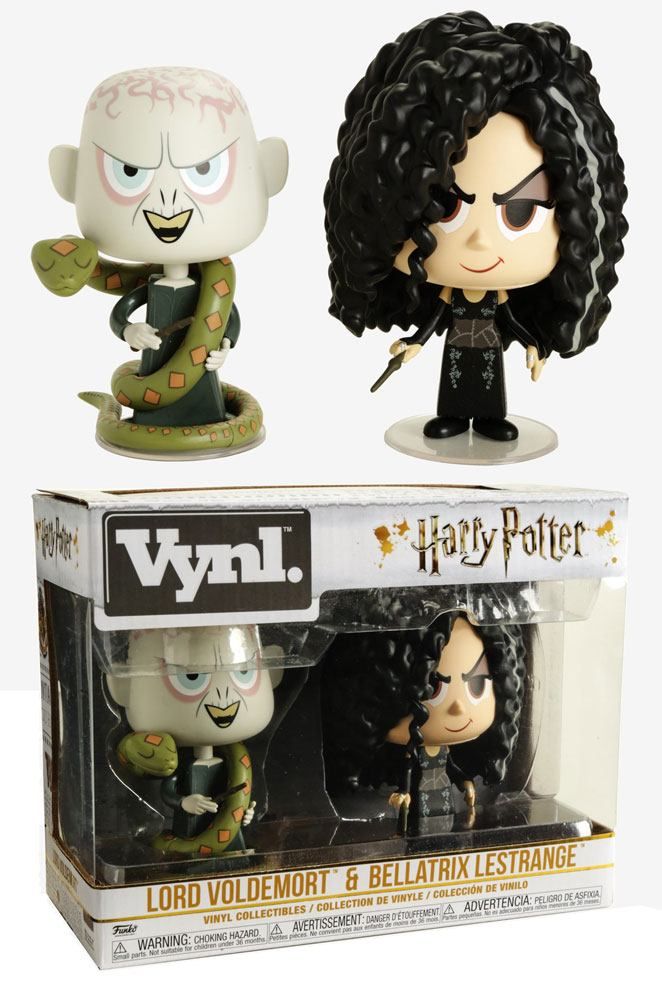 Harry Potter VYNL vinylová Figures 2-Pack Bellatrix & Voldemort 10 cm Funko
