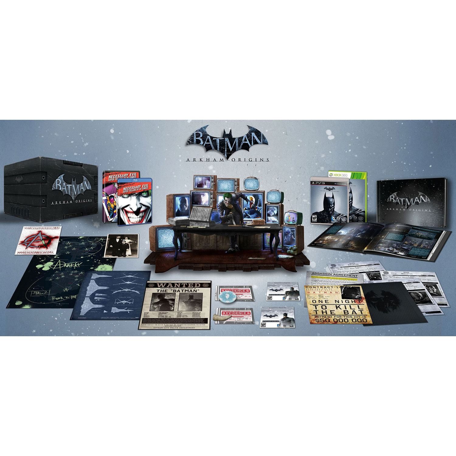 Batman Arkham Origins Ultimate Collectors Set Triforce