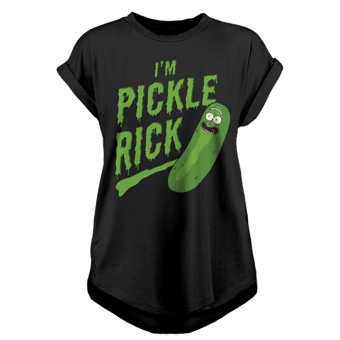 Rick & Morty Dámské Tričko Pickle Rick Velikost M CID