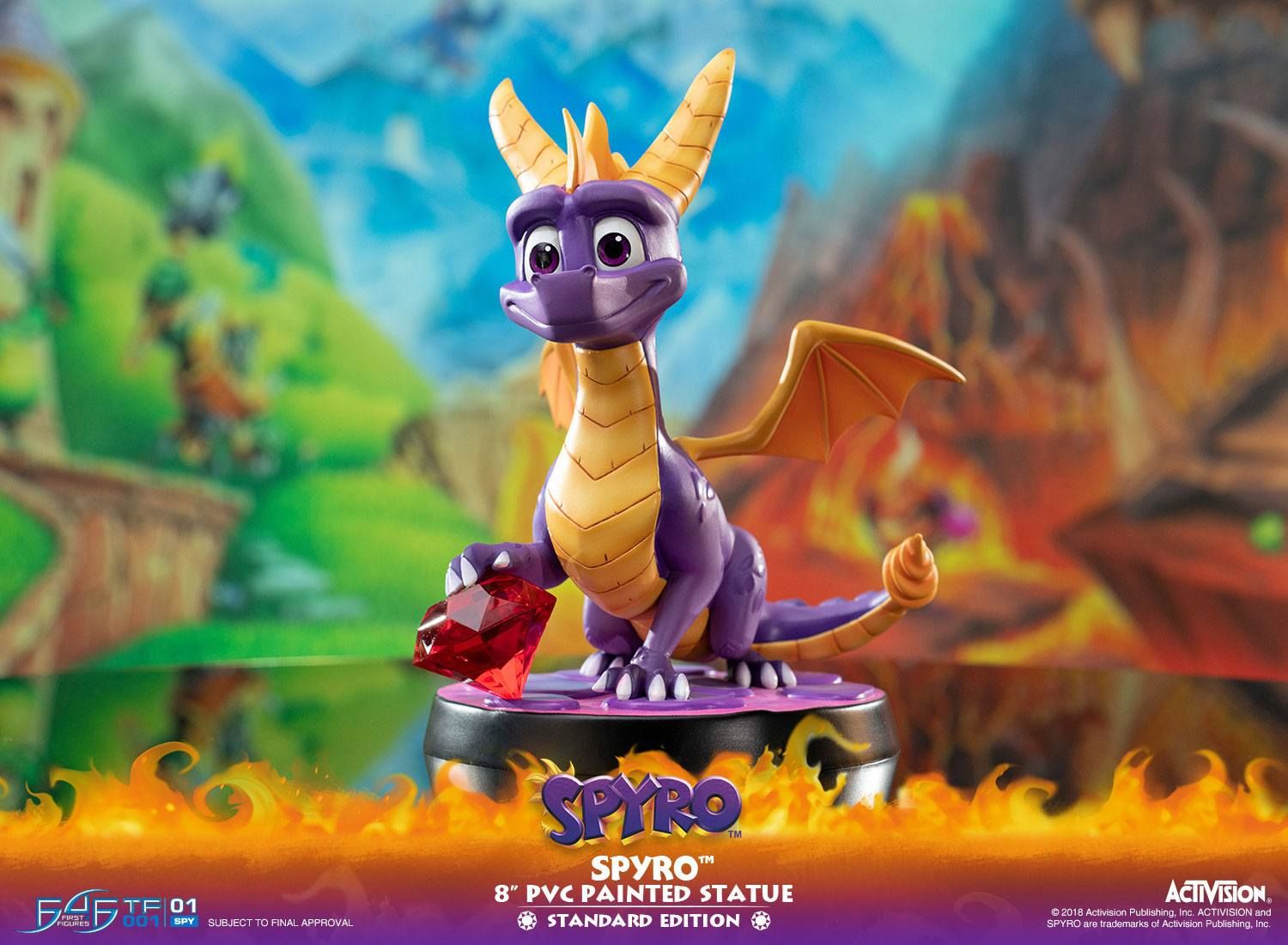 Spyro the Dragon PVC Soška Spyro 20 cm First 4 Figures