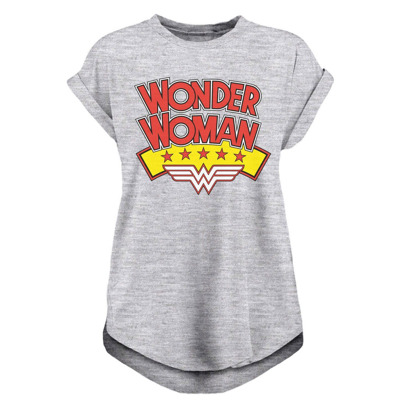 Wonder Woman Dámské Tričko Stacked Logo Velikost M CID