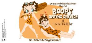 Betty Boop hrnek na kávu Dating Service Licenced