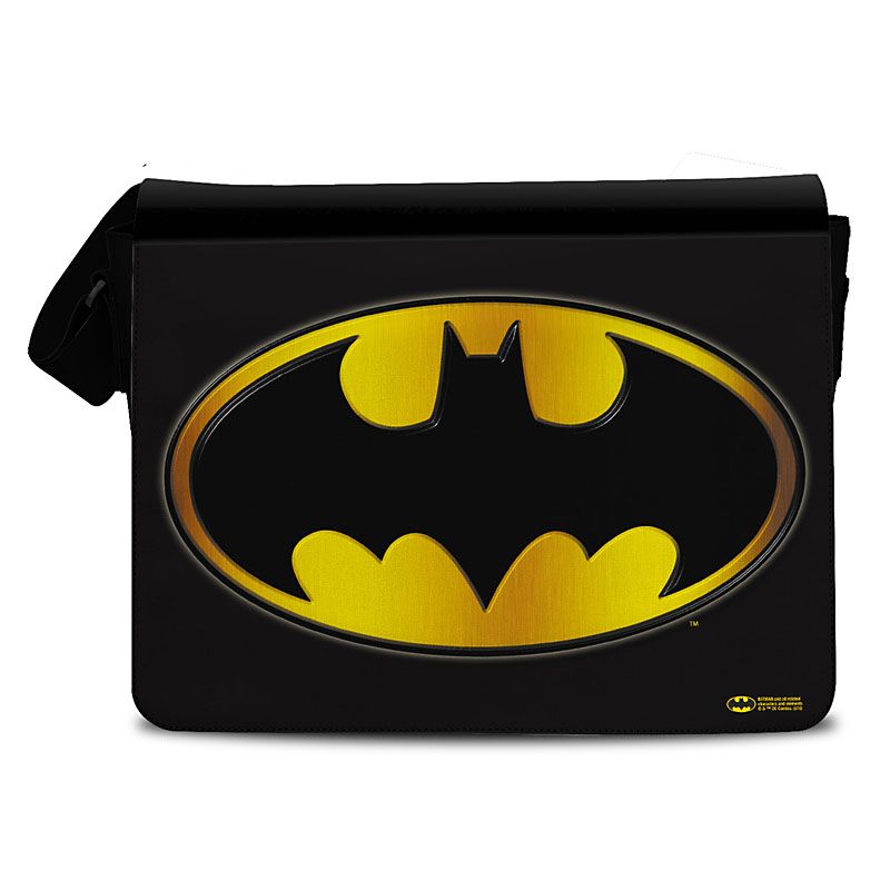 Brašna Batman taška přes rameno Gold Logo Licenced
