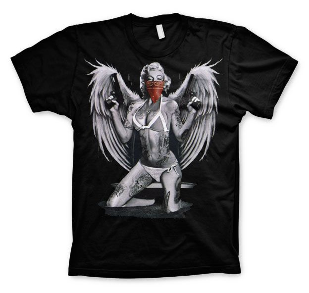 Marilyn Monroe pánské tričko Gangster With Wings