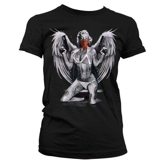 Marilyn Monroe stylové dámské tričko Gangster With Wings