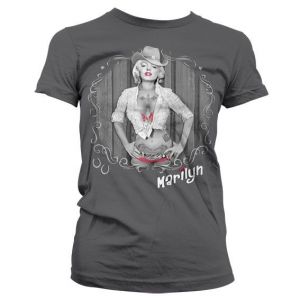 Marilyn Monroe stylové dámské tričko Swirl Girly | L, M, S, XL, XXL