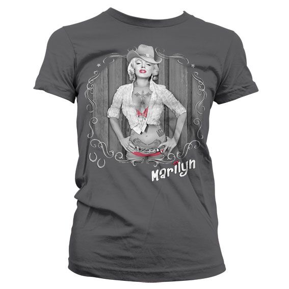 Marilyn Monroe stylové dámské tričko Swirl Girly