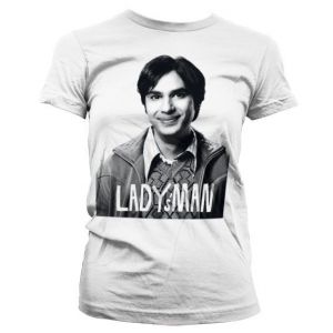 Módní dámské tričko The Big bang Theory Lady´s Man | L, M, S, XL, XXL