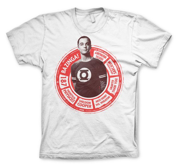 Pánské tričko The Big Bang Theory Sheldon Circle