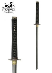 Shinobi Ninja-To Hanwei černé Same , praktický meč Hanwei Paul Chen