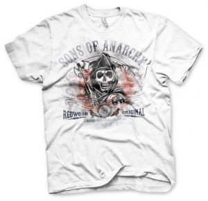 Sons of Anarchy pánské triko s potiskem Distressed Flag | M