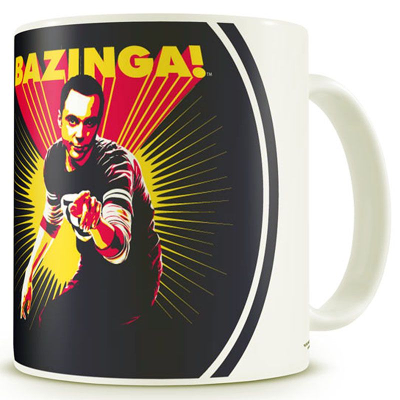 The Big Bang Theory hrnek na kávu Sheldon Says BAZINGA! Licenced
