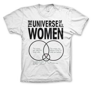 The Big bang Theory stylové pánské tričko The Universe Of All Women | L, M, S, XL, XXL