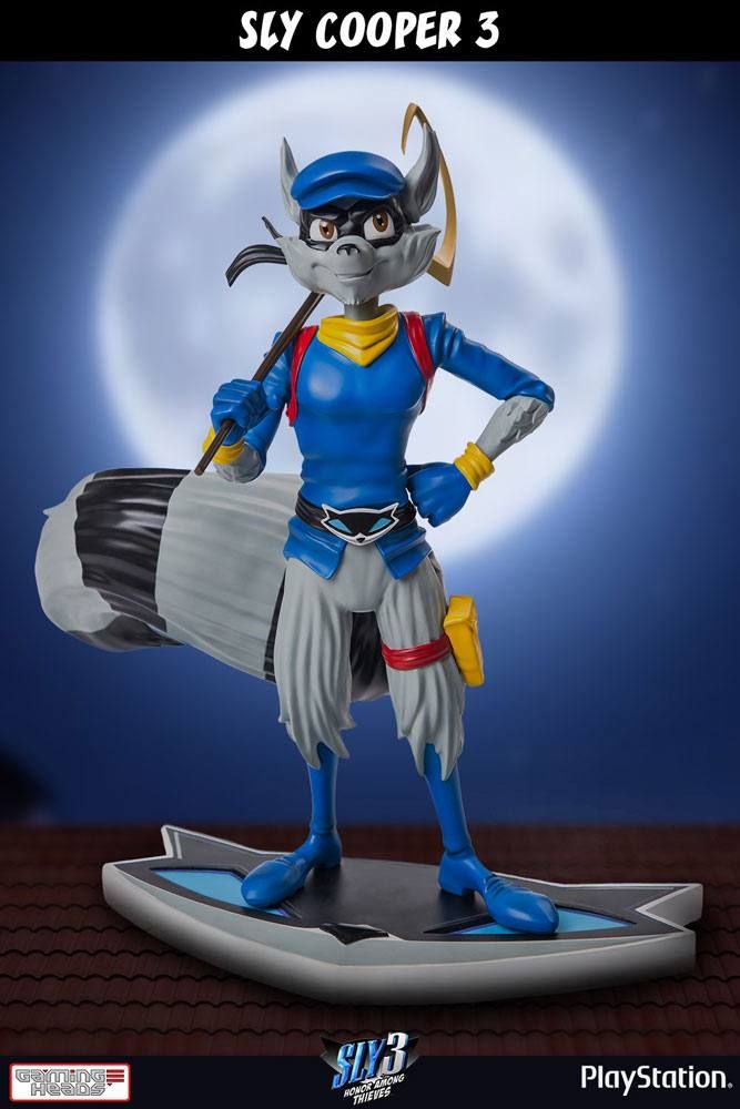Sly Cooper 3 Soška 1/6 Sly Cooper Classic 41 cm Gaming Heads