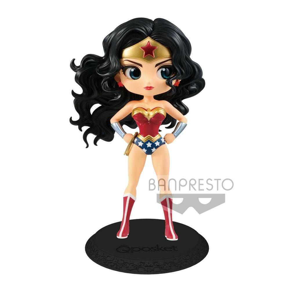 DC Comics Q Posket Mini Figure Wonder Woman A Normal Color Verze 14 cm Banpresto