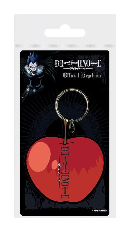 Death Note Gumový Keychain Apple 6 cm Pyramid International