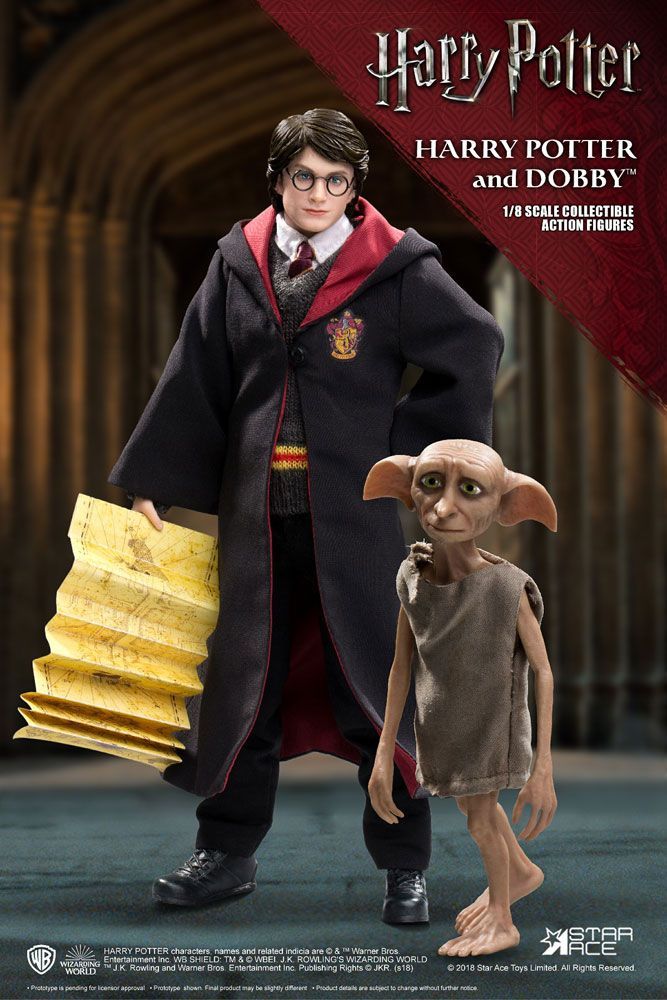 Harry Potter Real Master Series Akční Figure 2-Pack 1/8 Harry & Dobby 16-23 cm Star Ace Toys