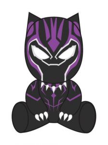 Avengers Infinity War Phunny Plyšák Figure Black Panther 18 cm