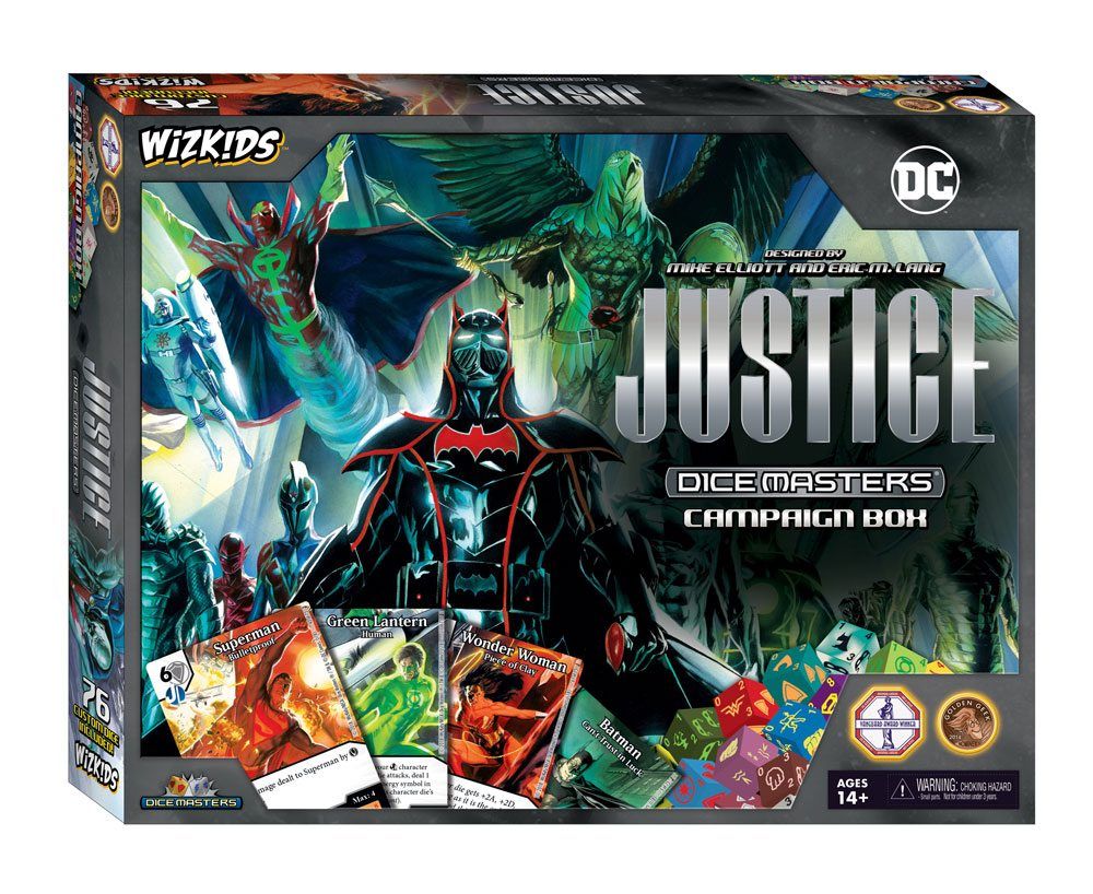 DC Comics Dice Masters Campaign Box Justice Anglická Verze Wizkids