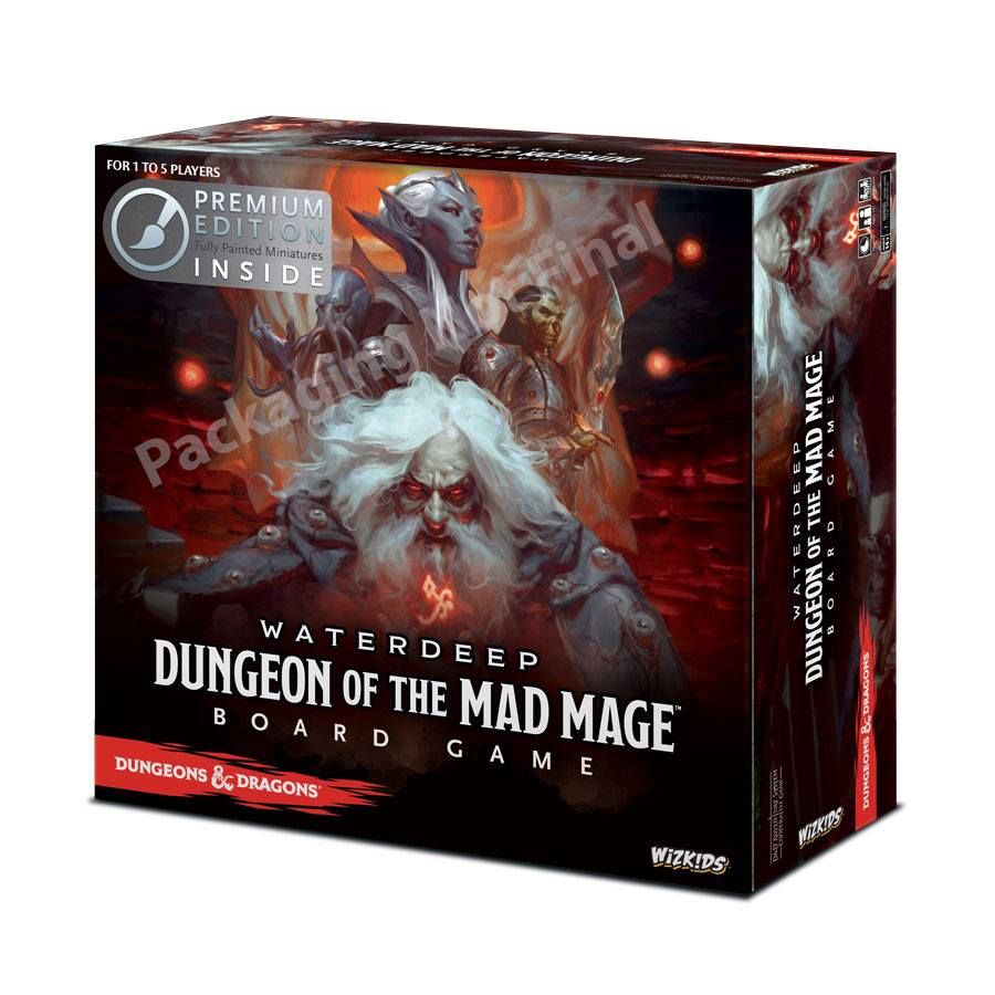Dungeons & Dragons Board Game Waterdeep Dungeon of the Mad Mage Premium Edition Anglická Verze Wizkids