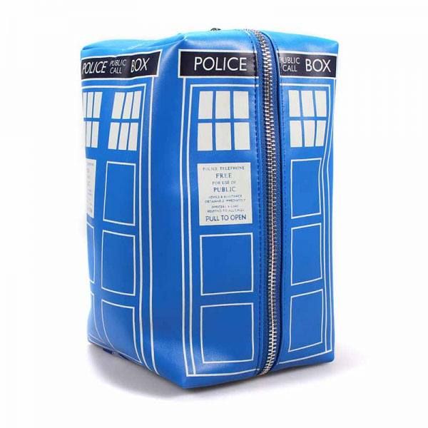Doctor Who Wash Bag Tardis Half Moon Bay