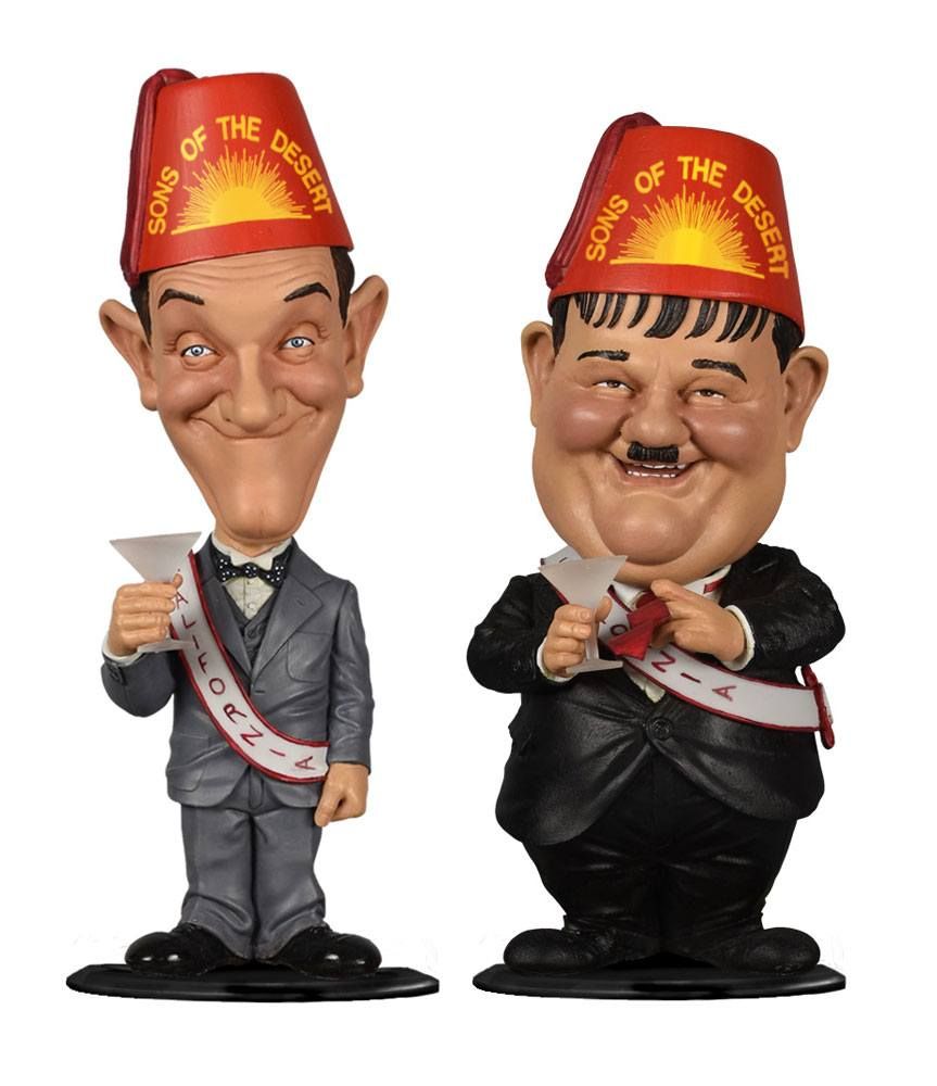 Laurel and Hardy Mini Bobble-Head 2-Pack Sons of the Desert 8 cm BIG Chief Studios