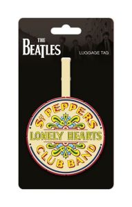 The Beatles Gumový Jmenovka na zavazadlo Tag Sgt. Pepper Logo
