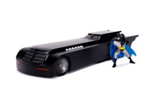 Batman Animated Series Metals Kov. Model 1/24 Batmobile with Figurka