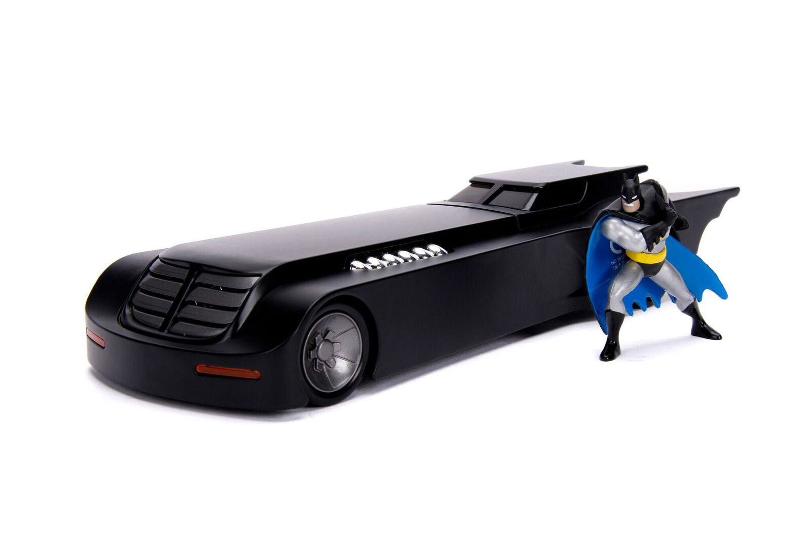 Batman Animated Series Metals Kov. Model 1/24 Batmobile with Figurka Jada Toys